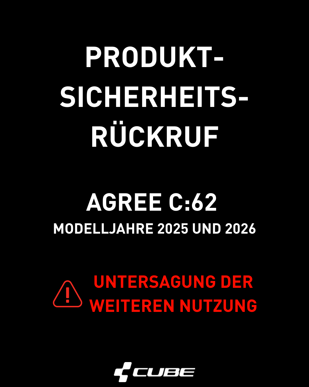 Produktsicherheitsrückruf